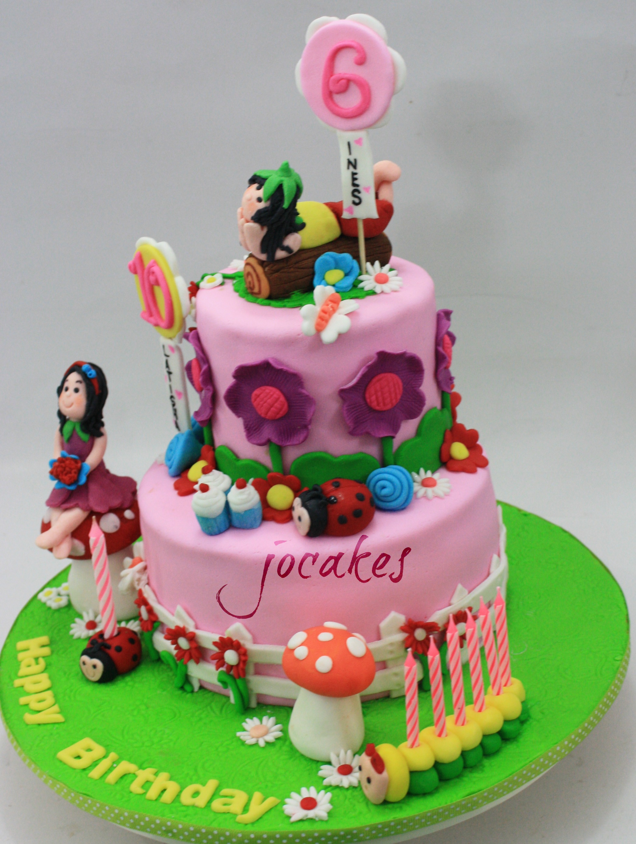 6 Year Old Girl Birthday Cake - A Birthday Cake